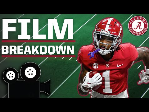 2022 NFL Draft FILM BREAKDOWN: Alabama Wide Receiver Jameson Williams | CBS Sports HQ