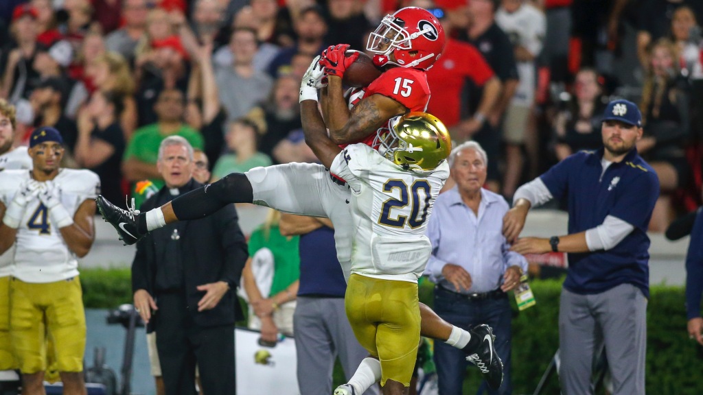 4-star CB Justyn Rhett decommits from Notre Dame