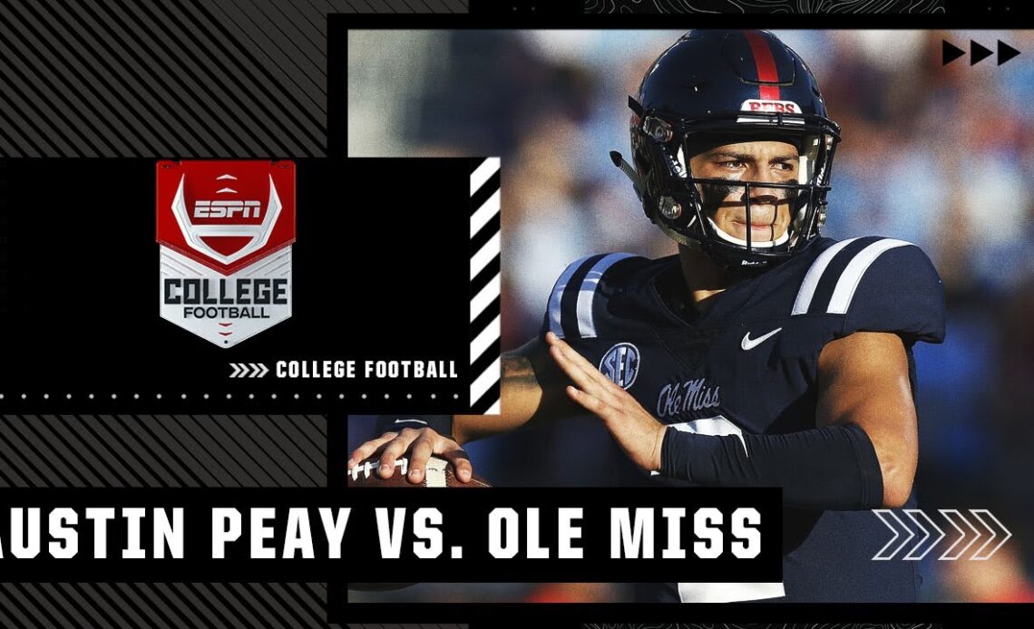 Austin Peay Governors at Ole Miss Rebels | Full Game Highlights