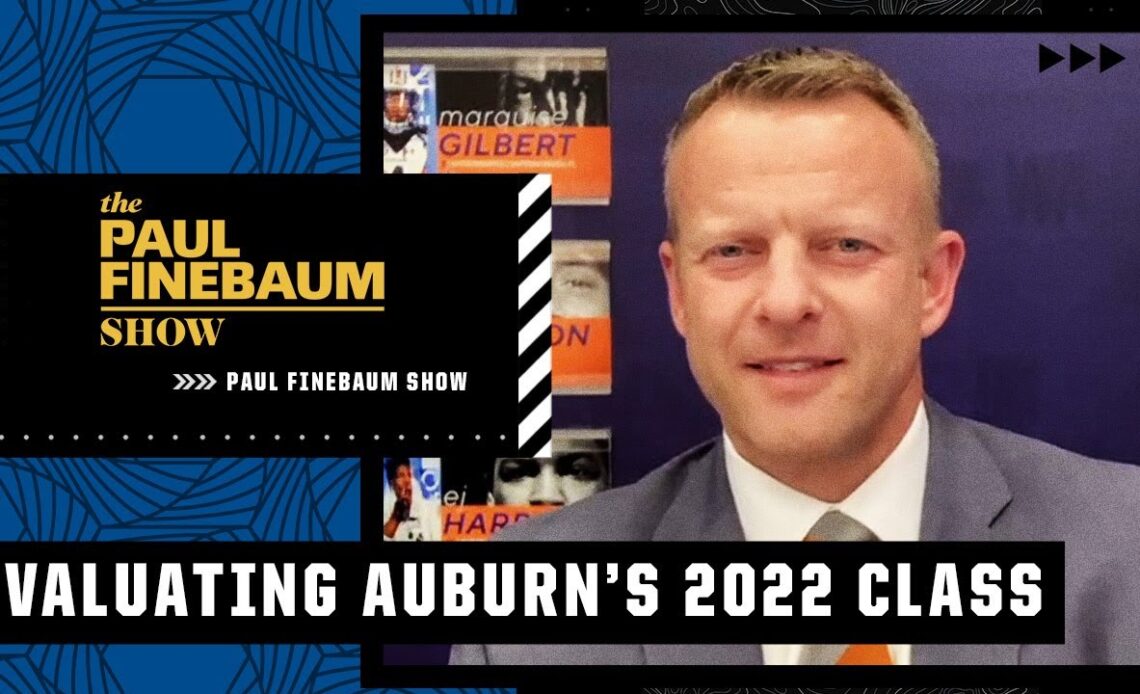 Bryan Harsin is excited about Auburn’s 2022 recruiting class | Paul Finebaum Show