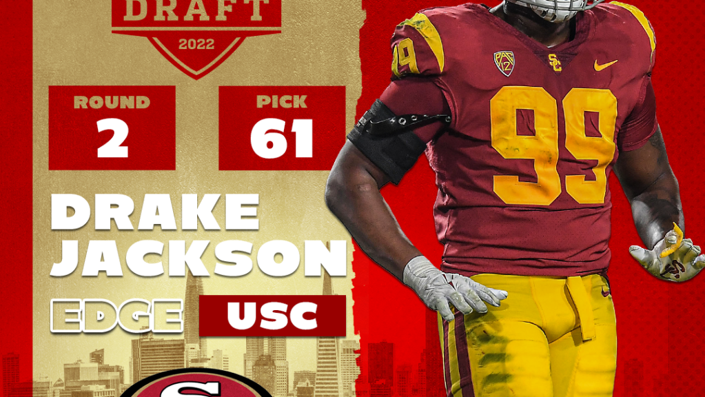 Drake Jackson and Talanoa Hufanga are now 49er teammates