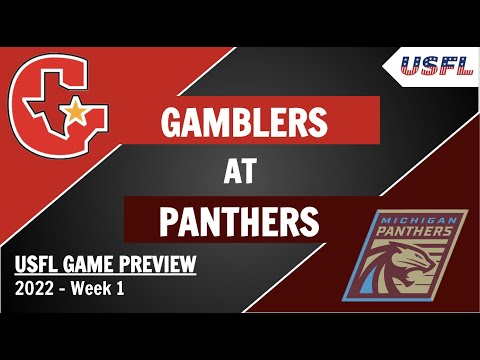 Gamblers vs Panthers Preview and Prediction - 2022 USFL Week 1 Game Predictions