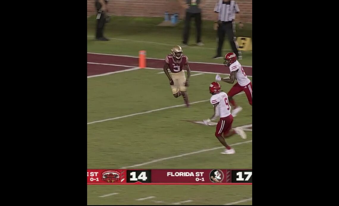 Jacksonville State STUNS Florida State at the buzzer 👀 #shorts
