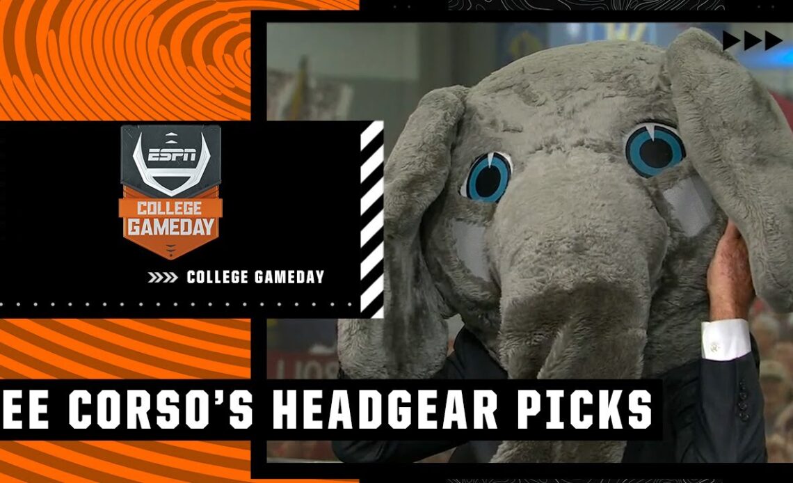 Lee Corso's headgear pick for Georgia vs. Alabama with Zac Brown Band | College GameDay