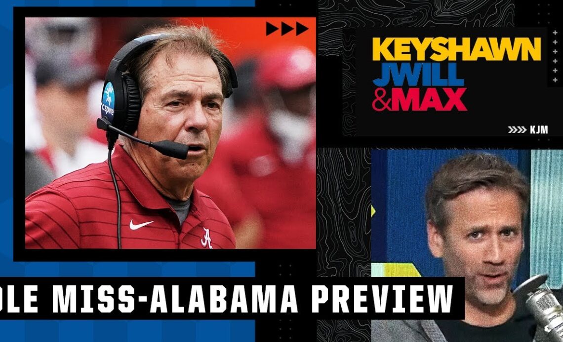 Max thinks Ole Miss can upset Alabama 👀 | Keyshawn, JWill & Max