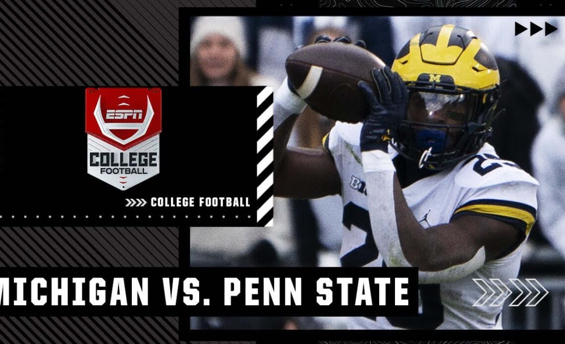 Michigan Wolverines at Penn State Nittany Lions | Full Game Highlights