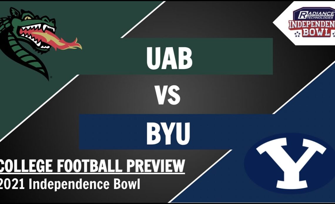 UAB vs BYU Preview and Predictions - 2021 Independence Bowl Prediction