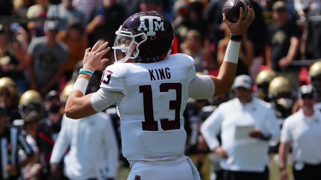 Where do the Texas A&M quarterbacks rank in the SEC?