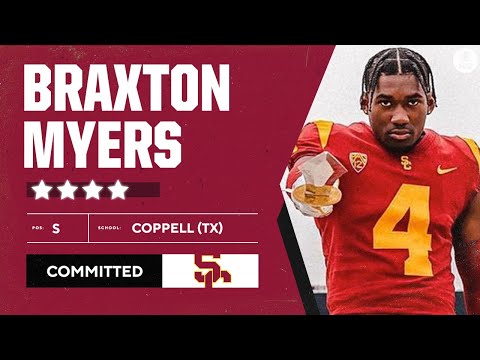 4-Star S Braxton Myers Commits to USC [Reveal + Instant Reaction] | CBS Sports HQ