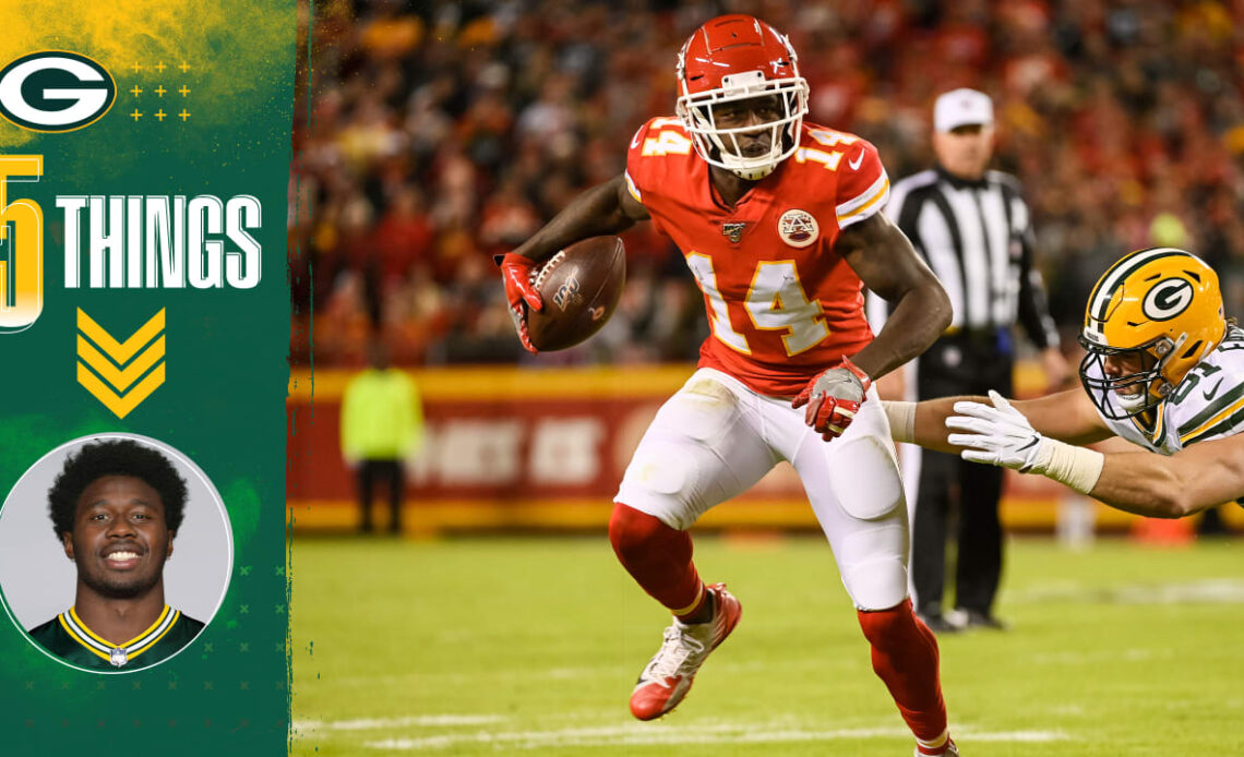 5 things to know about new Packers WR Sammy Watkins