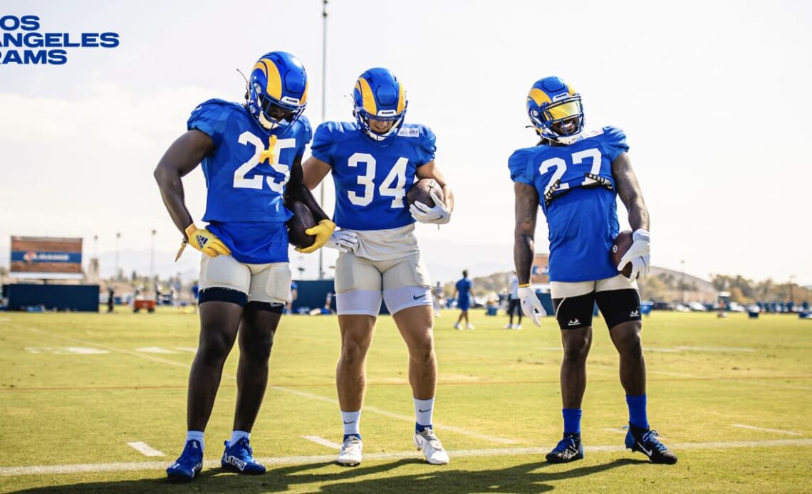 BEST PHOTOS: Best of Rams running backs from 2021 season | Sony Michel, Cam Akers & more