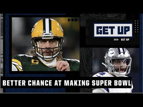 Cowboys or Packers: Which team has a better chance at reaching the Super Bowl? | Get Up