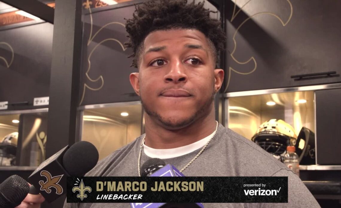 D'Marco Jackson interview | Saints Rookie Minicamp 5/14/22