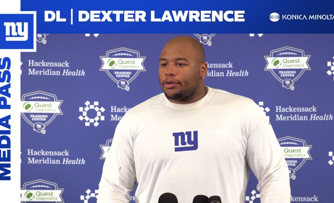 DL Dexter Lawrence: 'Guys are eager to get the playbook down'