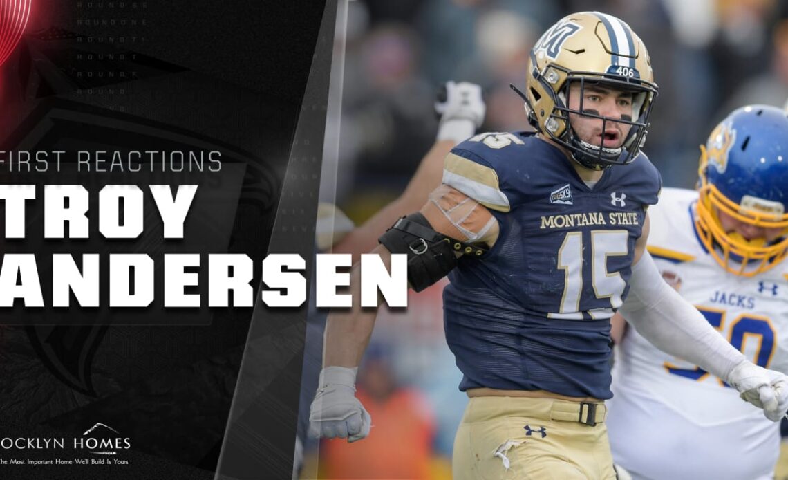 Falcons select ILB Troy Andersen with No. 58 overall 2022 NFL Draft pick