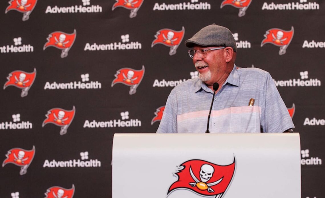 Former Tampa Bay Buccaneers Head Coach Bruce Arians to be Inducted in Buccaneers Ring of Honor, 2022