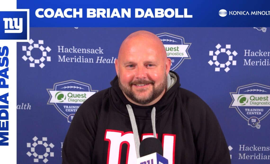 Head Coach Brian Daboll: 'Today was a good start'