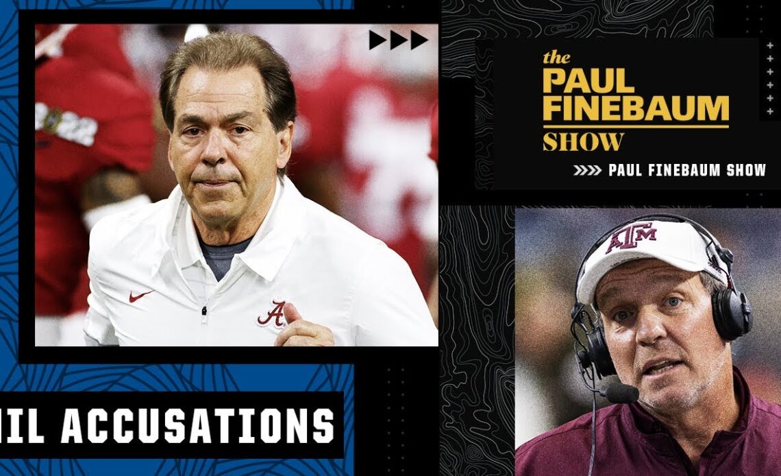 Jimbo Fisher and Nick Saban ARE NOT on the same level - Booger McFarland