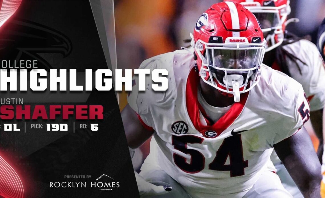 Justin Shaffer highlights | Atlanta Falcons