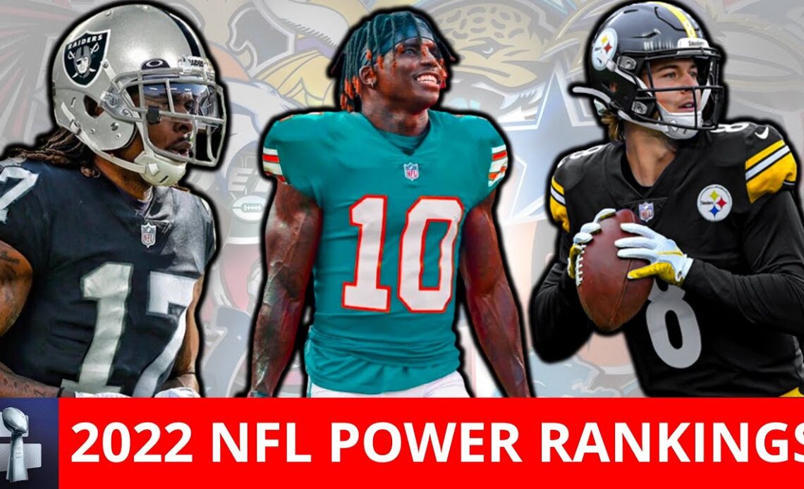 NFL Power Rankings After The 2022 NFL Draft All 32 NFL Teams From