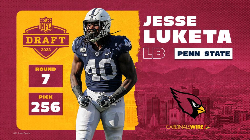 Penn State’s Jesse Luketa drafted by Arizona Cardinals