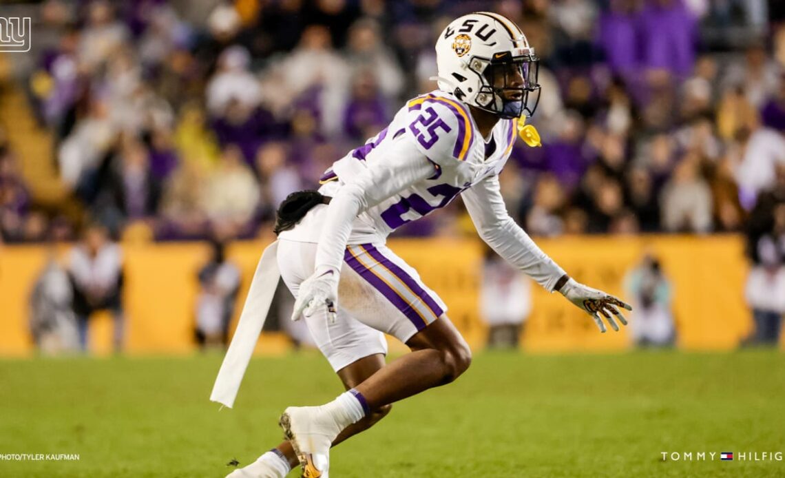 📸 Photos: CB Cor'Dale Flott, LSU