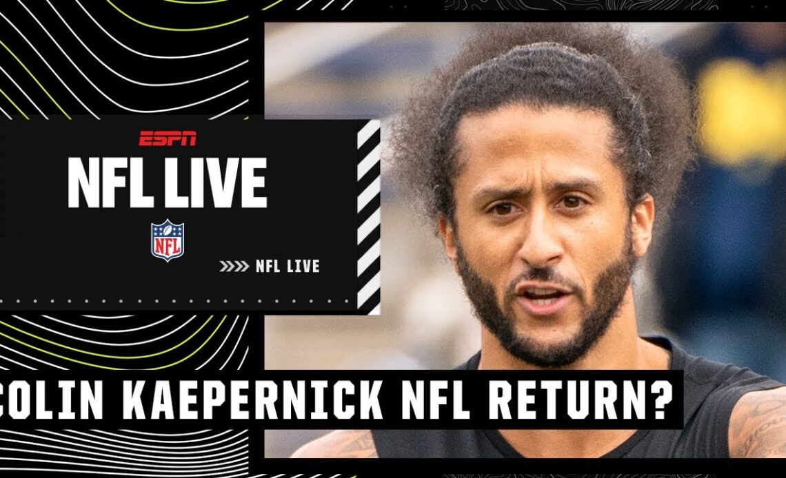 'Precedent Setting': Las Vegas Raiders grant Colin Kaepernick first NFL workout in years | NFL Live