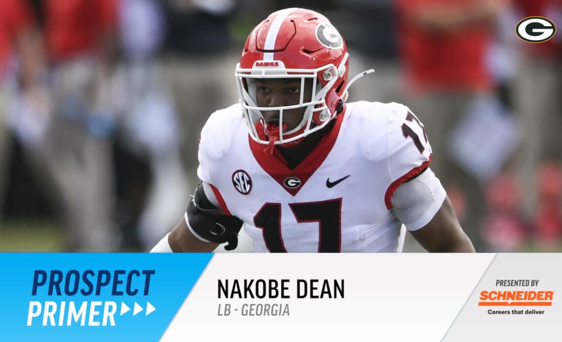 Prospect Primer: Nakobe Dean, LB, Georgia