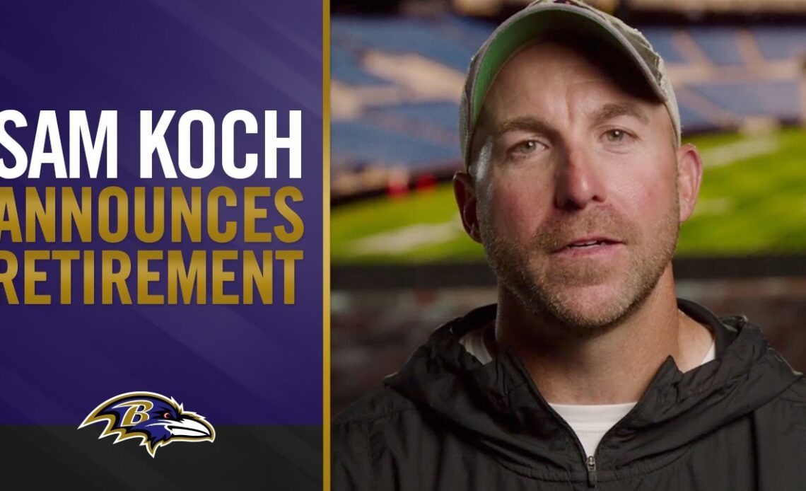 Sam Koch Announces His Retirement From NFL | Baltimore Ravens