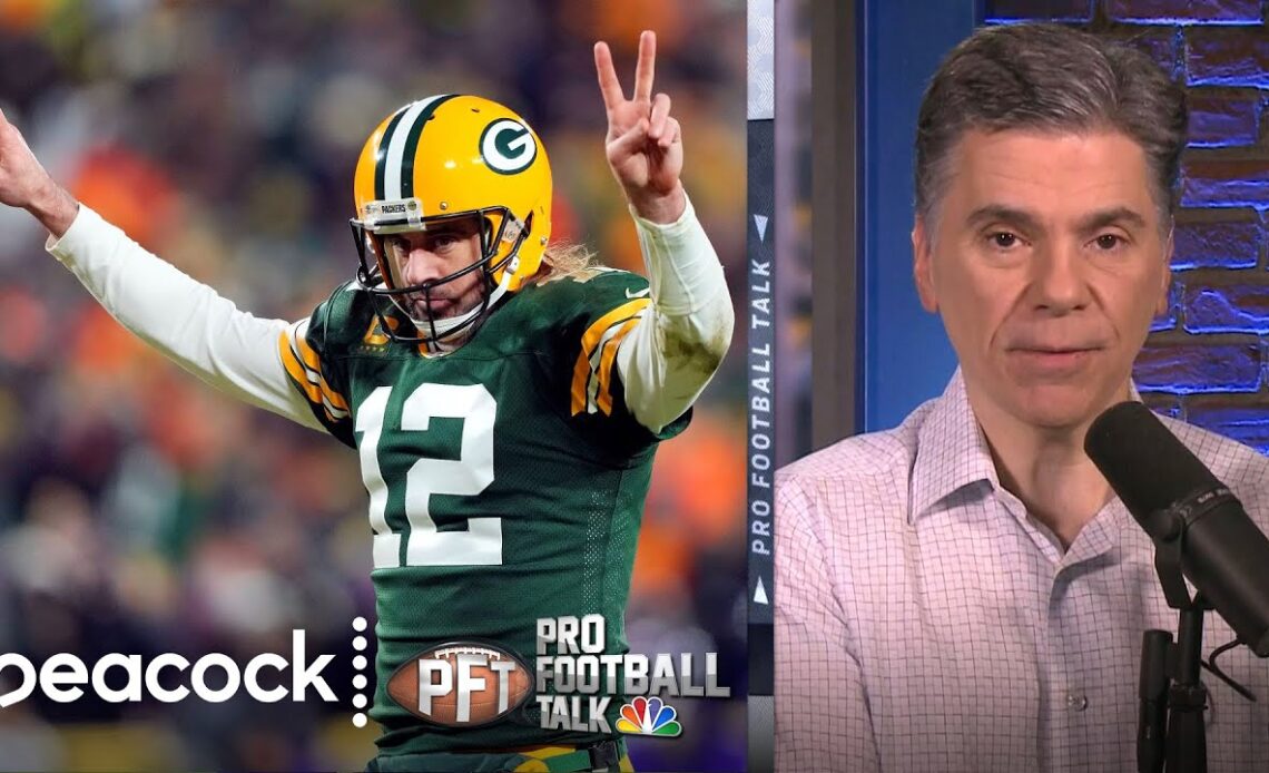 'Still dysfunction' between Aaron Rodgers, Green Bay Packers | Pro Football Talk | NBC Sports