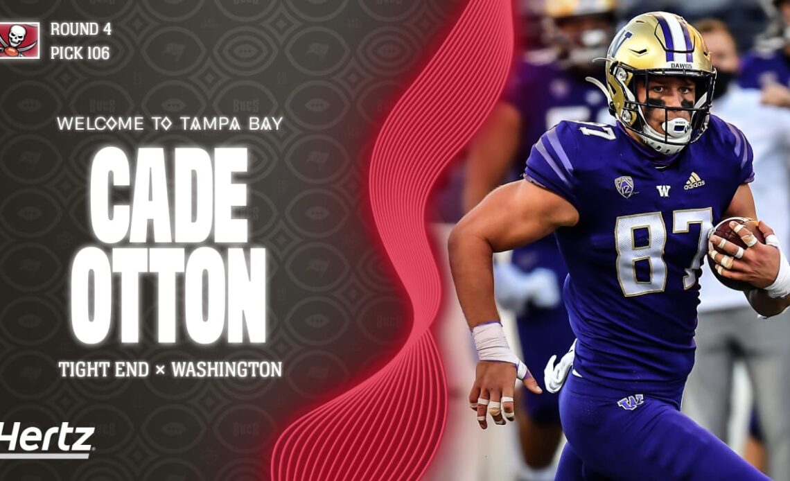 Tight End Cade Otton, Washington, Round 4, Pick 106