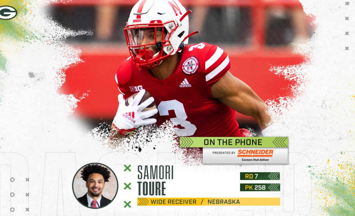 WR Samori Toure: 'The Packers calling my name was really special' | 2022 NFL Draft
