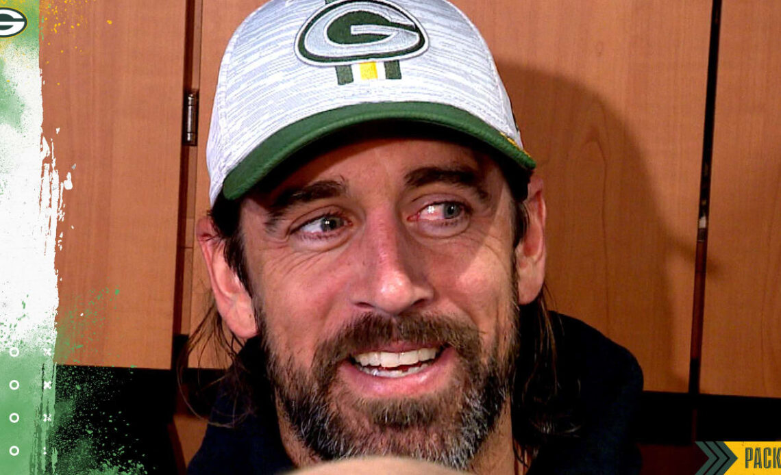 Aaron Rodgers: 'It was good to meet Christian and Romeo'
