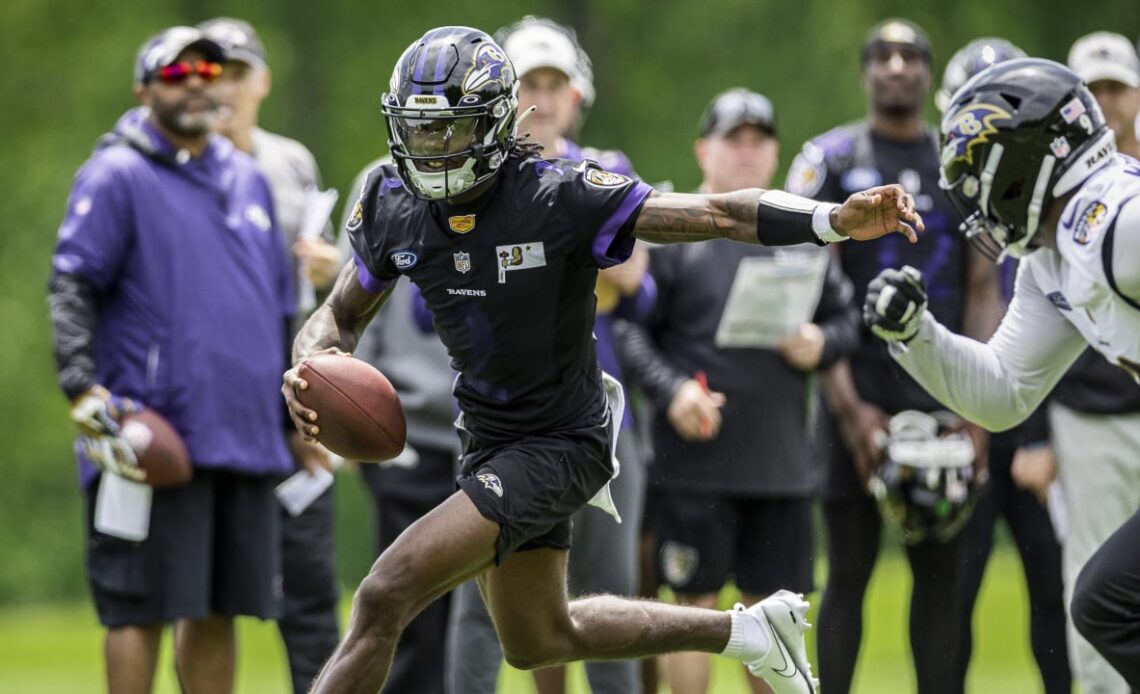 Best Photos From Ravens OTAs