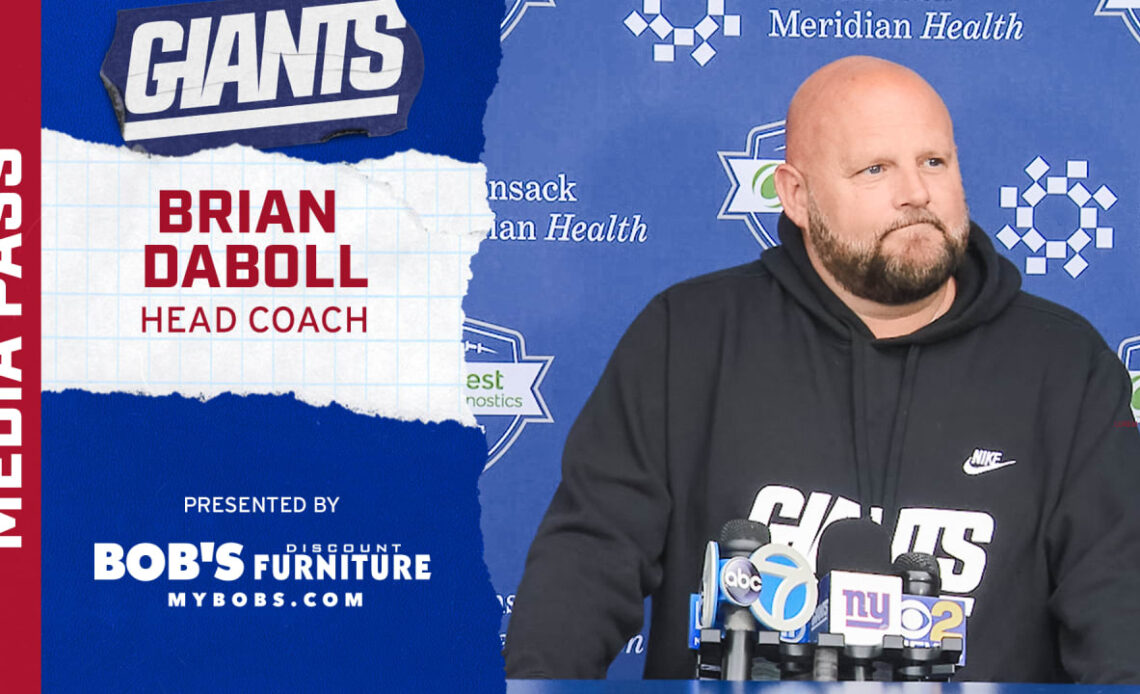 Coach Brian Daboll on team progress in OTAs