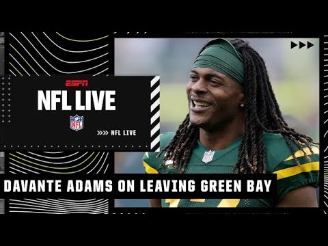 Davante Adams says Aaron Rodgers’ uncertain future ‘played into’ his decision to leave | NFL Live