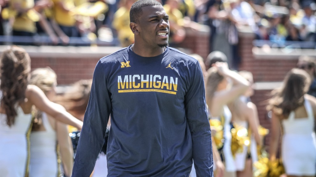 Former Michigan football player Devin Funchess signs with an NFL team