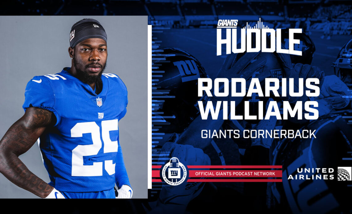 Giants Huddle | Rodarius Williams