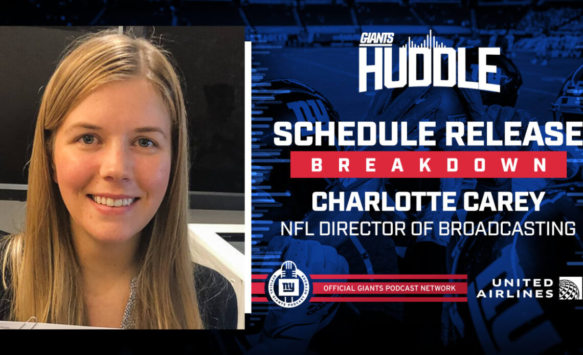 Giants Huddle | Schedule Release