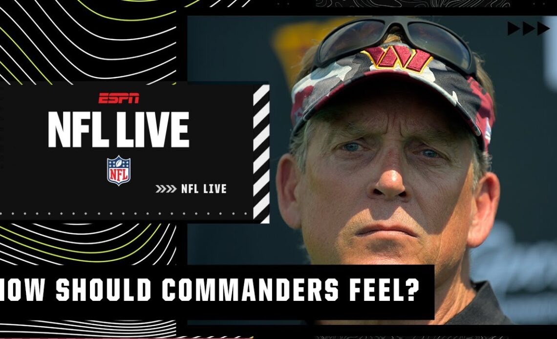 How should Washington Commanders players feel about Jack Del Rio? | NFL Live