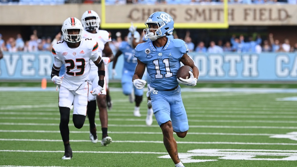 Josh Downs headlines Tar Heel selections on ACC team