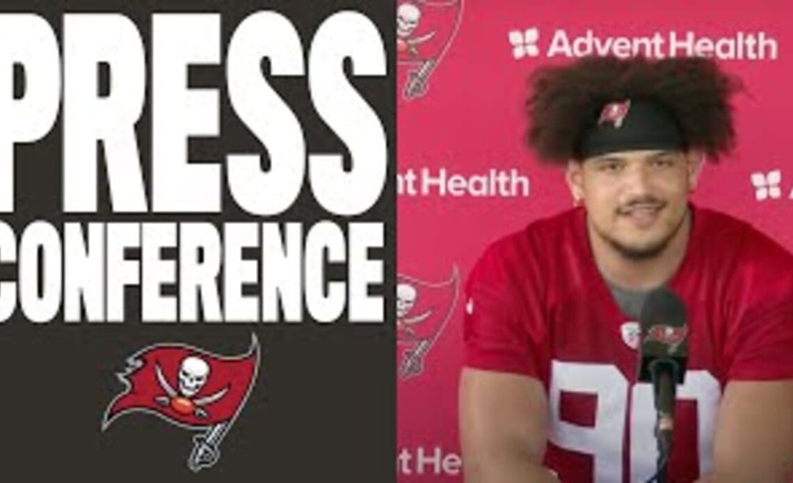 Logan Hall on First NFL Offseason, Playing With Vita Vea | Press Conference