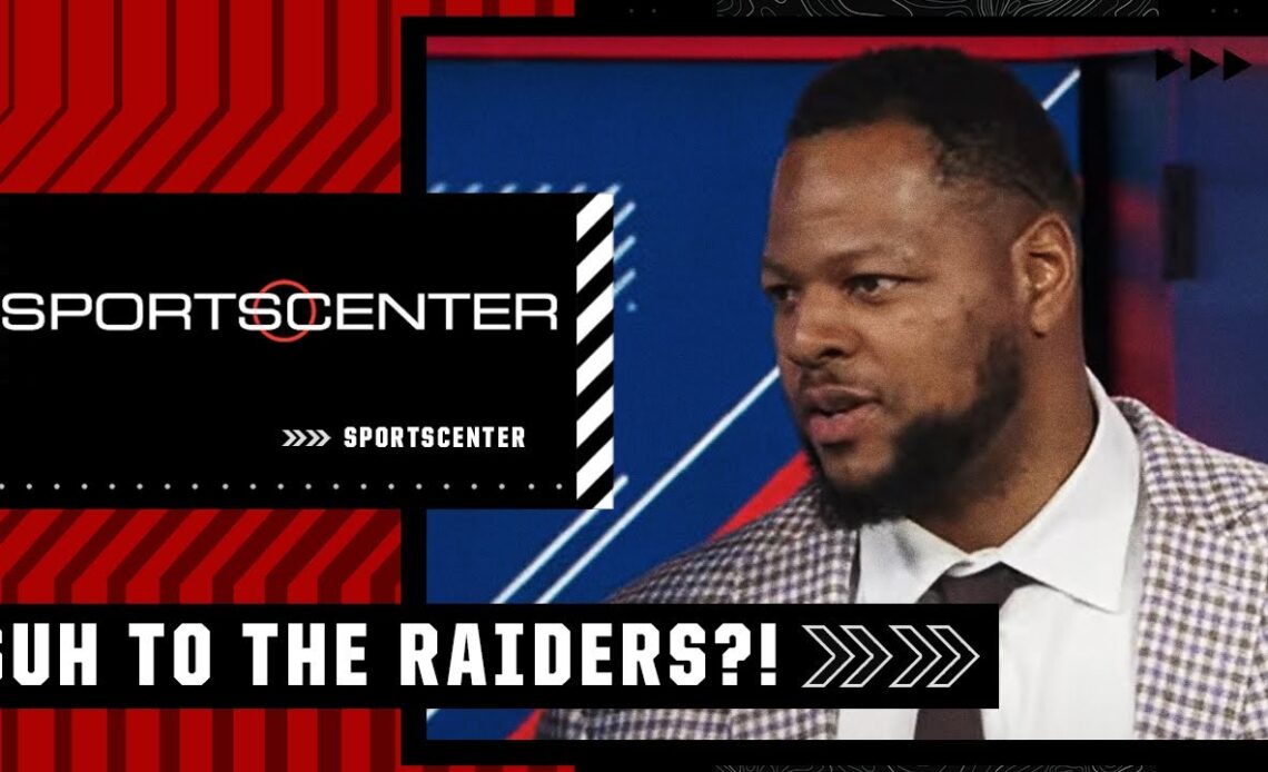 Ndamukong Suh to the Raiders ⁉️ He says it 'could be fun' 😏 | SportsCenter