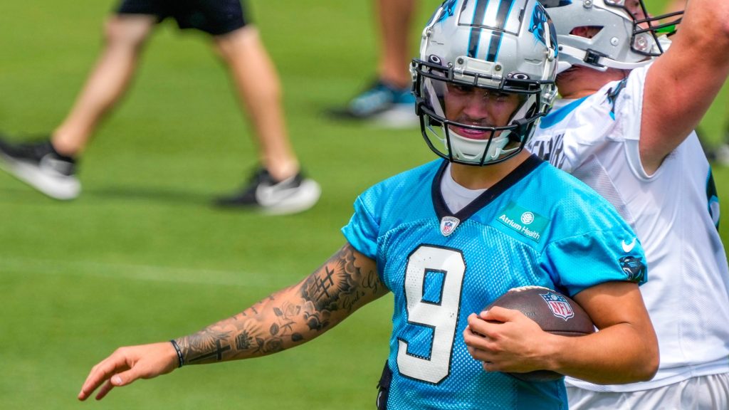 Panthers QB Matt Corral on being ready to start: ‘It’s all mental’