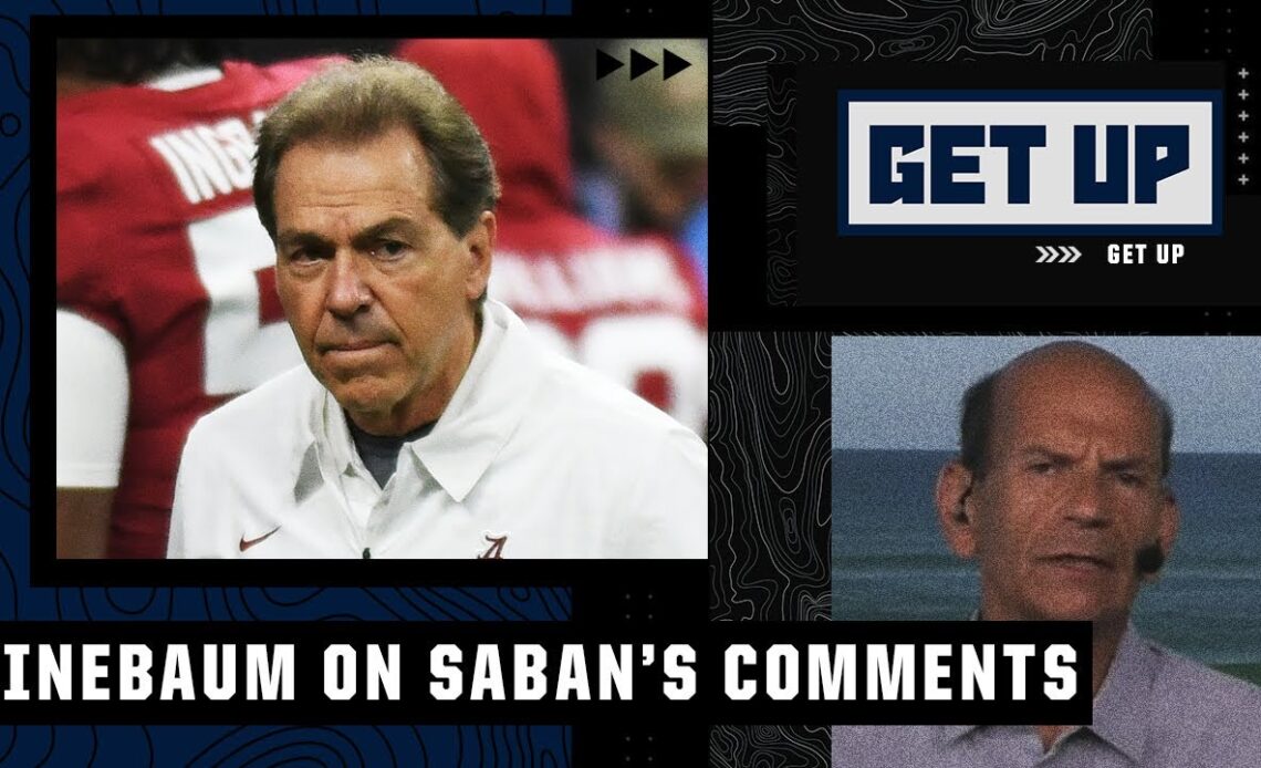 Paul Finebaum: It was quintessential Nick Saban at the SEC Spring Meetings | Get Up