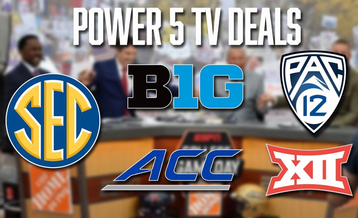 Power 5 Conference TV Deal Breakdown Big 12 SEC Pac 12 ACC