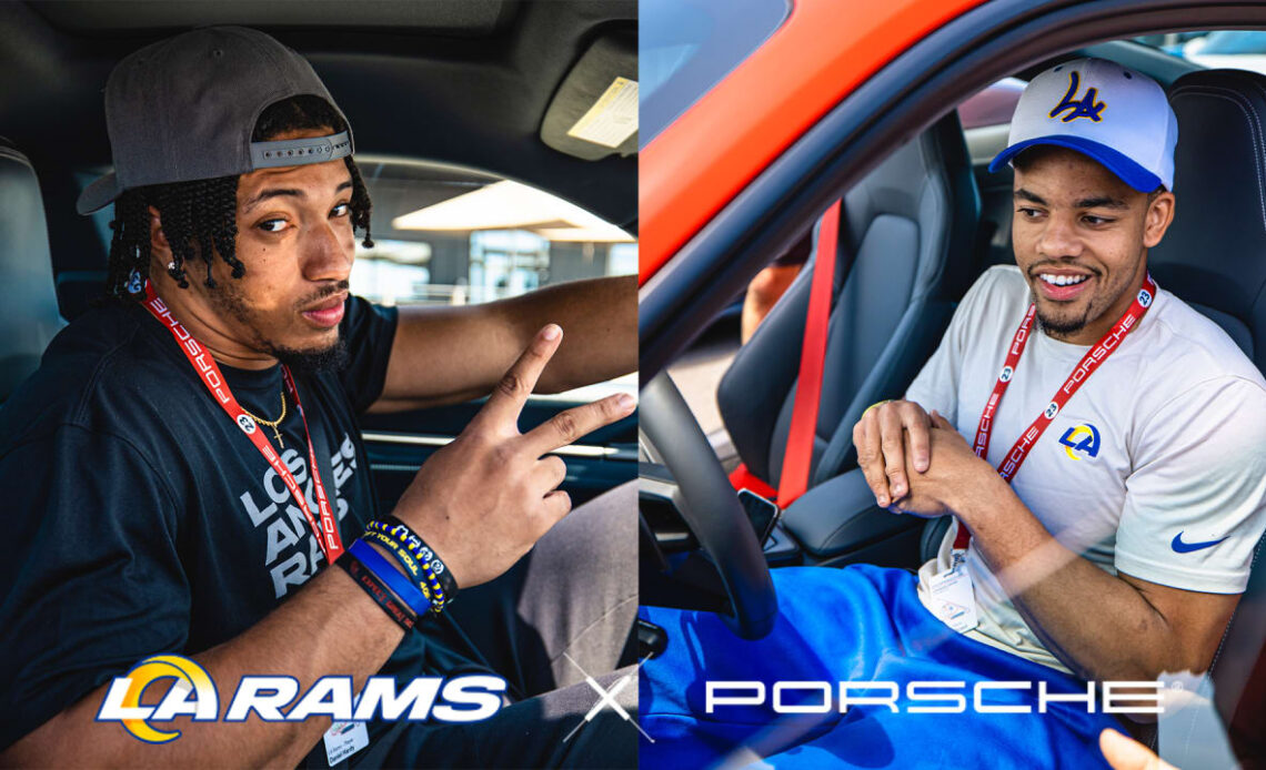 Rams rookies visit Porsche Experience Center "That was the most fun I've had in a long time"