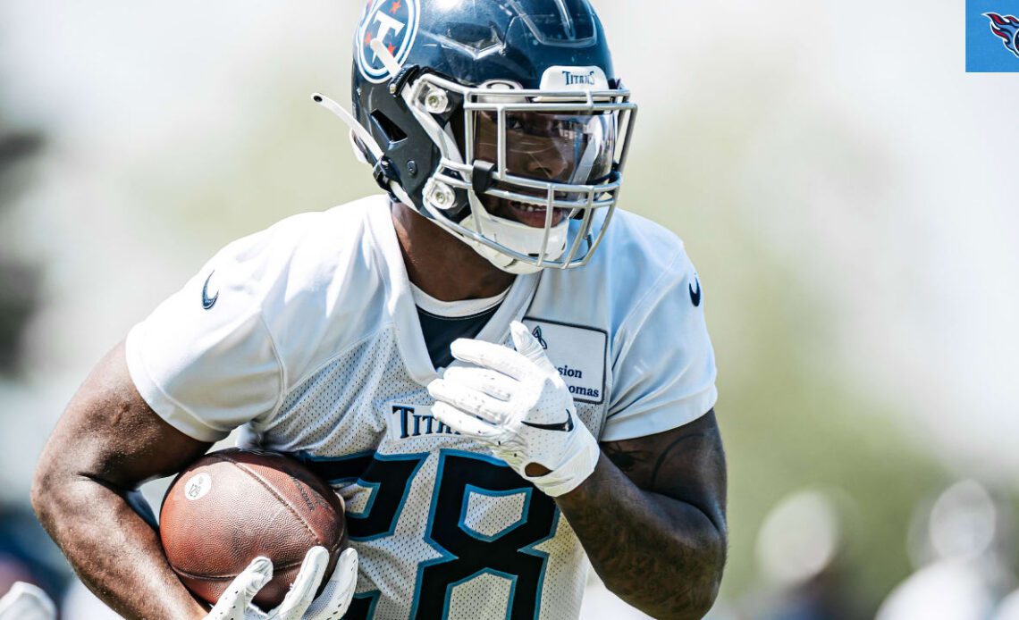 Rookie RB Hassan Haskins Makes Good Early Impression With the Titans 