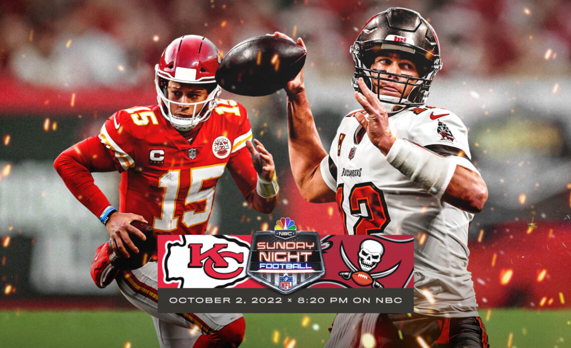 Tampa Bay Buccaneers vs. Kansas City Chiefs, 2022 Week 4 Matchup Tom Brady vs. Patrick Mahomes