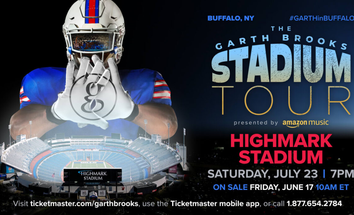 The Garth Brooks Stadium Tour tickets go on-sale Friday, June 17